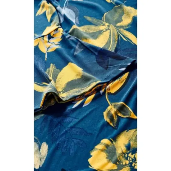 Women's Plus Size Brenda Print Tunic - midnight bloom | EVANS image {5}