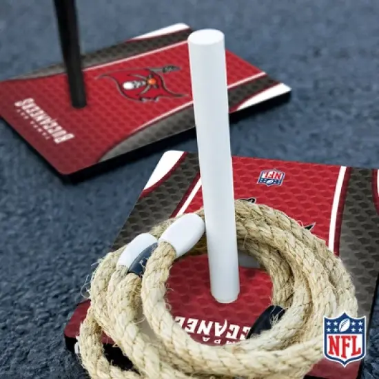 NFL Tampa Bay Buccaneers Solid Wood Quoits Toss Game image {6}