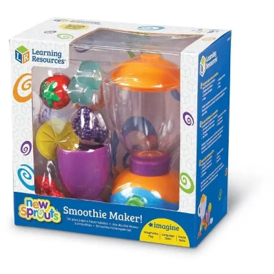 Learning Resources New Sprouts Smoothie Maker!, 9 Pieces, Ages 2+ image {5}