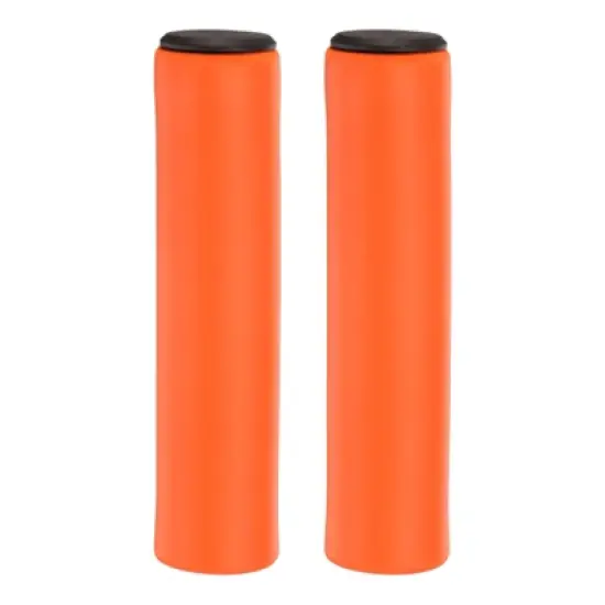 Unique Bargains Silicone Foam Non-Slip Shock Absorption Handlebar Grip 1 Pair 0.6" image {6}