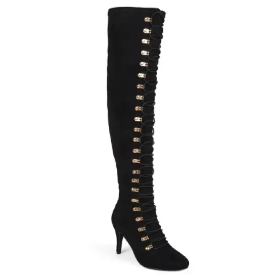 Journee Collection Womens Trill Round Toe Over The Knee Boots image {9}