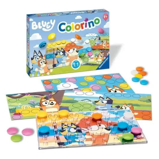 Ravensburger Colorino Multilingual Color Matching Board Game image {1}