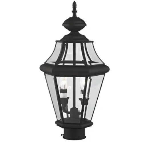 Livex Lighting Georgetown 2 - Light Lantern in  Black image {2}