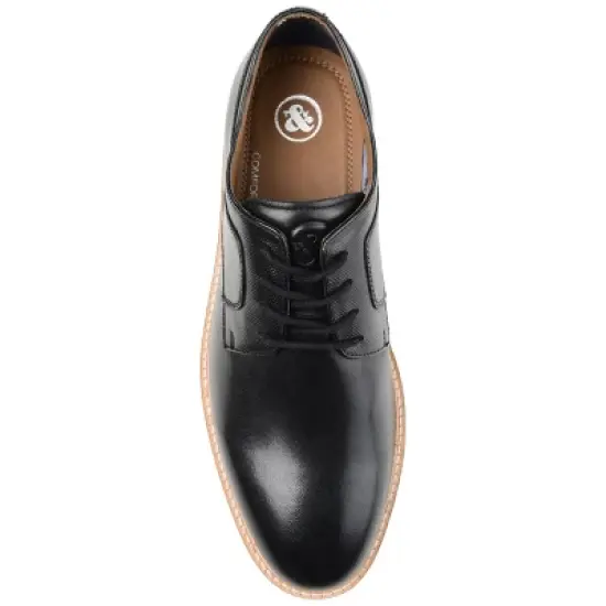 Thomas & Vine Medium and Wide Width Mens Glover Tru Comfort Foam Lace-up Round Toe Derby image {3}