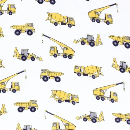 Hudson Baby Infant Boy Changing Pad Cover, Construction, One Size image {1}