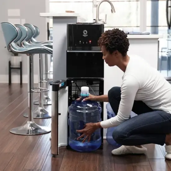 Primo Water Bottom Loading Pro 3 Temperature Water Dispenser: 5 Gallon, Hot & Cold, Freestanding image {5}