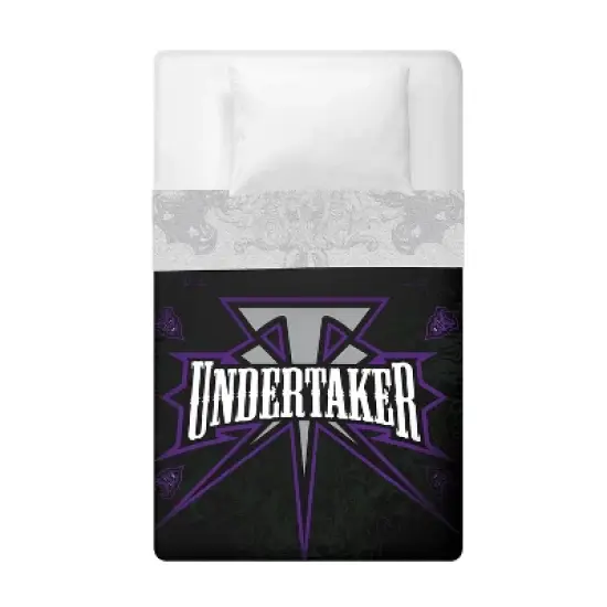 Sleep Squad WWE The Undertaker 60 x 80 Raschel Plush Throw image {4}