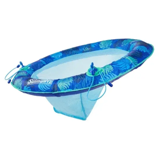 Swimways Elite Spring Float Papasan Pool Lounger image {1}