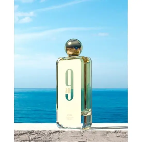 Afnan 9 AM Eau De Parfum Spray 3.4 fl oz, Long Lasting Fresh with Citrus and Floral Accents image {2}