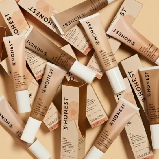 Honest Beauty CC Tinted Moisturizer with Vitamin C and Blue Light Defense - SPF 30 - 1.0 fl oz image {6}