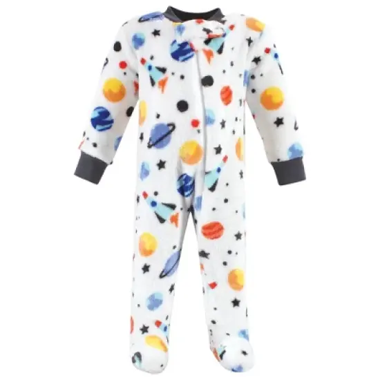 Hudson Baby Infant Boy Plush Sleep and Play, Space Adventure image {2}