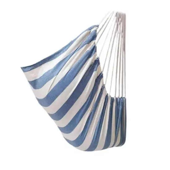Unique Bargains Durable Stripe Hammock 51.18"x39.37" 1 Pc image {4}