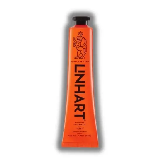Linhart Fluoride Toothpaste W/ Linamel | feeling clean and refreshed! | (3.4oz) - Anise Aloe Mint image {3}