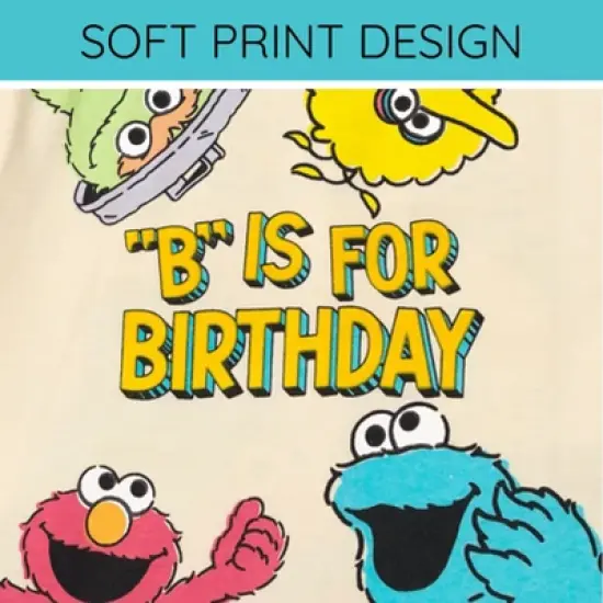 Sesame Street Birthday T-Shirt Toddler image {2}