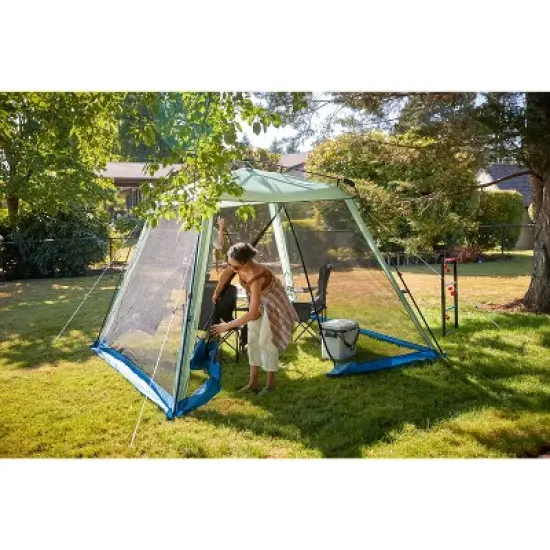Coleman 10'x10' Skylodge Instant Screened Shelter - Moss image {5}