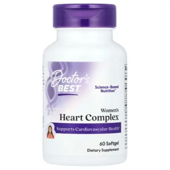 Doctor's Best Women's Heart Complex, 60 Softgels image {4}