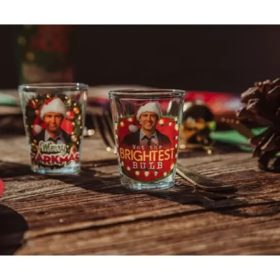 National Lampoons Christmas Vacation 4 Piece Mini Glass Set image {3}
