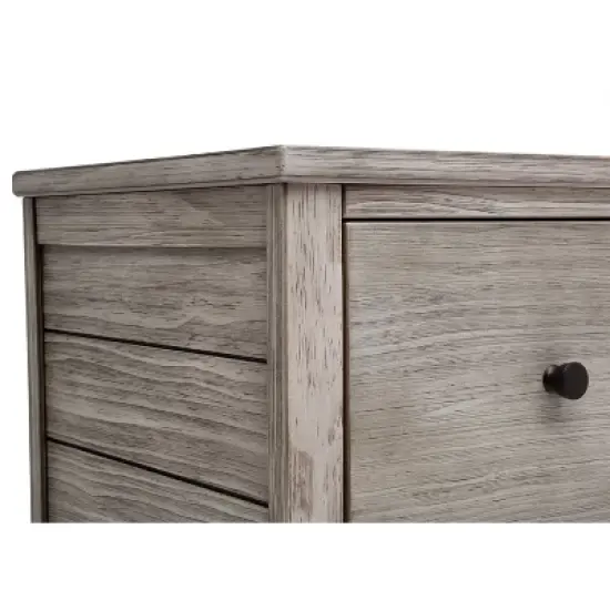 Simmons Kids' Monterey 7 Drawer Dresser - Rustic White image {6}