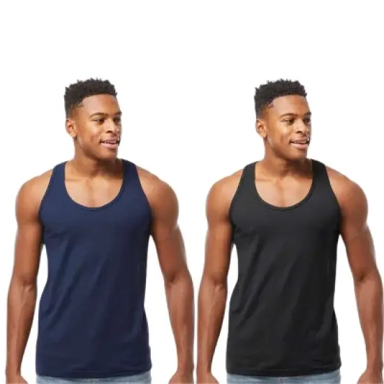 EG PRO Men Tank Top Fine Jersey - 2 Pack image {2}