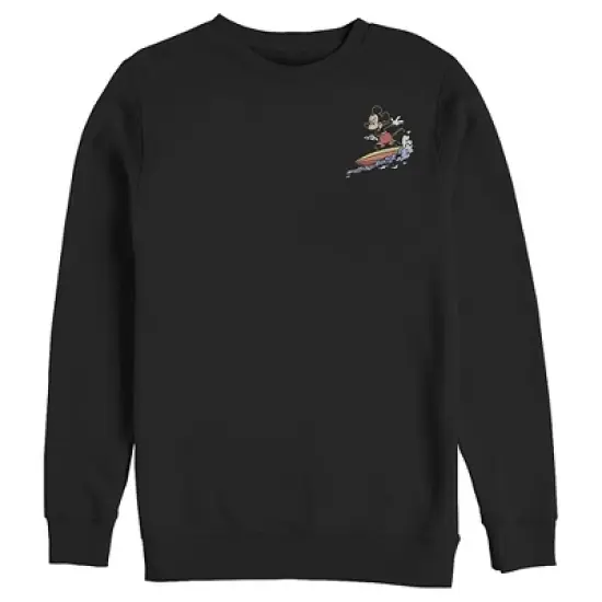 Men's Mickey & Friends Pocket Surfer Sweatshirt image {3}