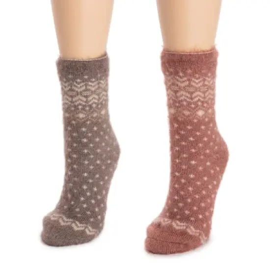 MUK LUKS Women's 2 Pack Novelty Socks image {6}