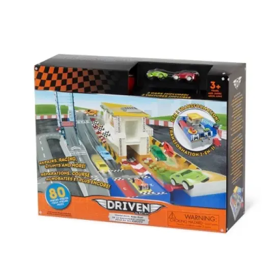 DRIVEN &ndash; Collapsible Playset with Tracks and Toy Cars &ndash; 2 in 1 Race Track - 80pc image {5}