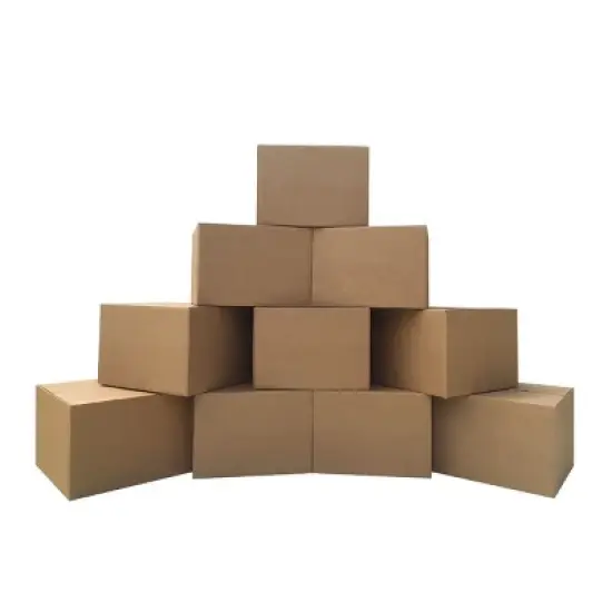 UOFFICE Pack of 20 Corrugated Boxes 23" x 23" x 16" image {7}