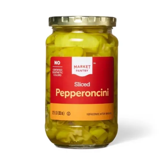Sliced Pepperoncinis 12 fl oz - Market Pantry&trade; image {3}