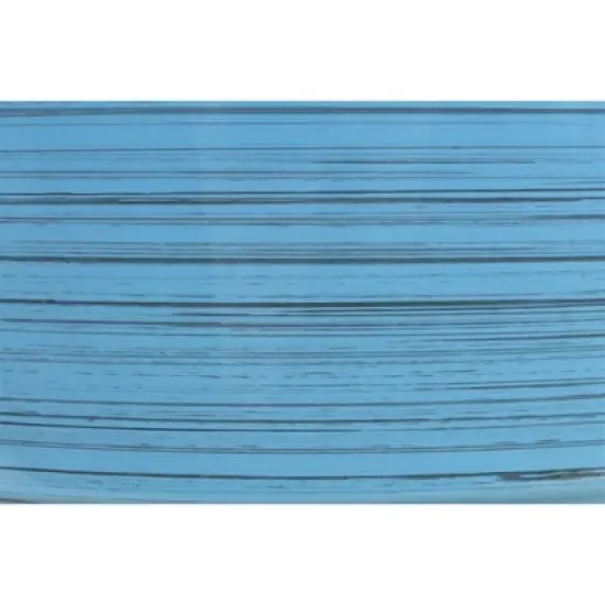 Garden Elements Indoor/Outdoor Glazed Brushed Happy Plastic Planter, Large, 15in image {2}