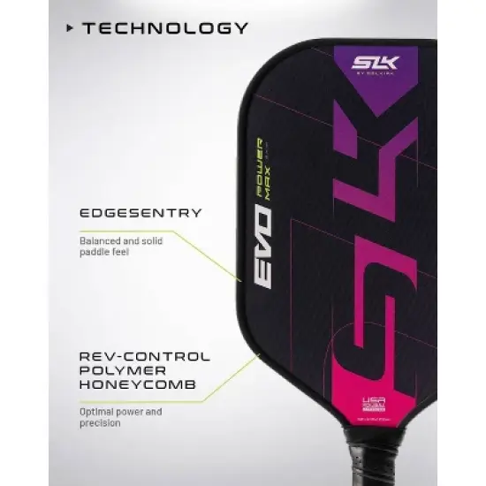 Selkirk Sport Evo Power Max Pickleball Paddle - Oasis image {6}