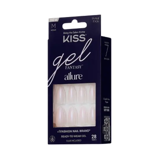 KISS Products Gel Fantasy Allure Fake Nails - Space - 33ct image {8}