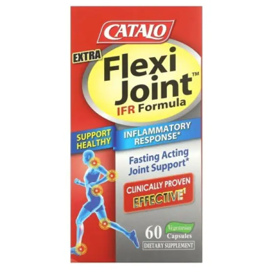 CATALO Extra Flexi Joint, IFR Formula, 60 Vegetarian Capsules image {4}