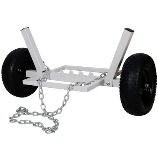 1100LBS Capacity Heavy-Duty Log Dolly Log Holder With 16.5 Inch Penumatic Tire Log Skidder For Wood Transport image {6}