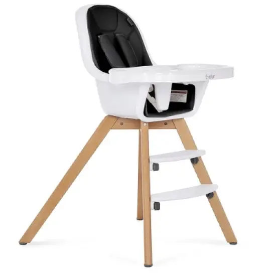 Evolur Zoodle 2 in 1 Baby High Chair, Easy to Clean, Removable Tray, Compact and Portable Convertible High Chair for Babies and Toddlers image {1}