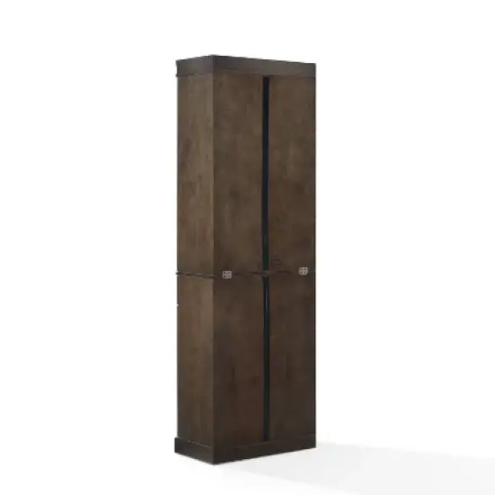 Crosley 78" Stanton Glass Door Kitchen Storage Pantry Cabinet image {8}