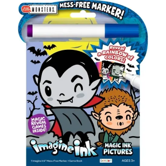 Bendon Little Monsters Licensed Imagine Ink Coloring Book image {3}