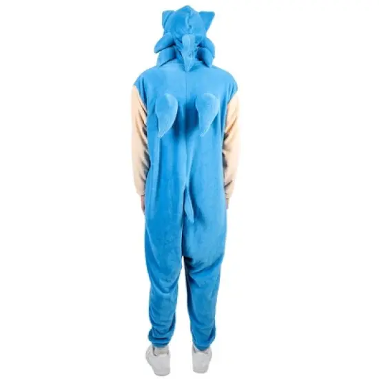 Sonic The Hedgehog Sonic Adult Hooded Kigurumi Union Suit image {2}