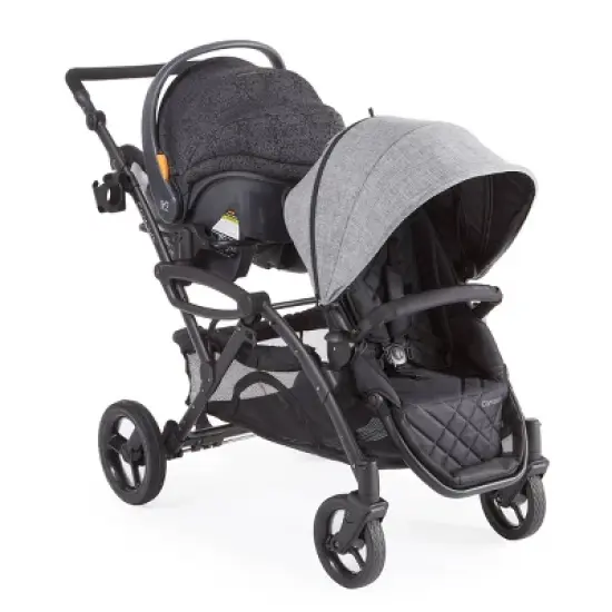 Contours Chicco V2 Infant Car Seat Adapter - Black image {2}