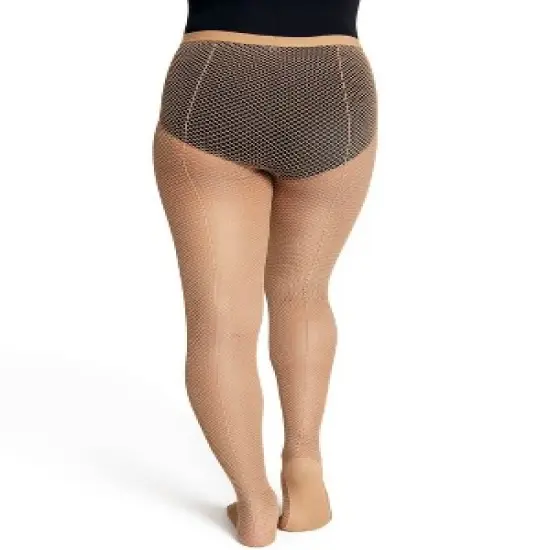 Capezio Women's Professional Fishnet Tight w/ Seams image {4}