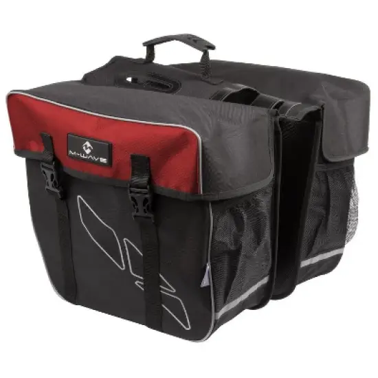 M-Wave|Amsterdam Double Bicycle Pannier Bag image {3}