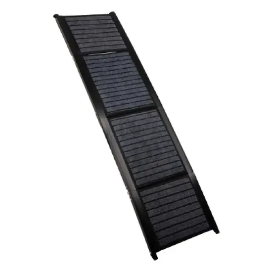 PETMAKER Folding Dog Ramp for Car, Black image {10}