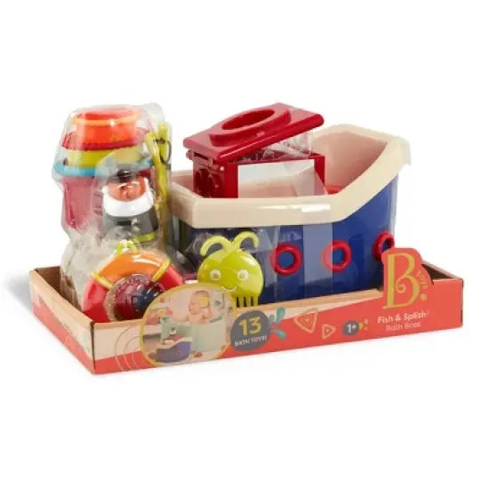 B. toys Bath Toy Set - Fish and Splish image {5}