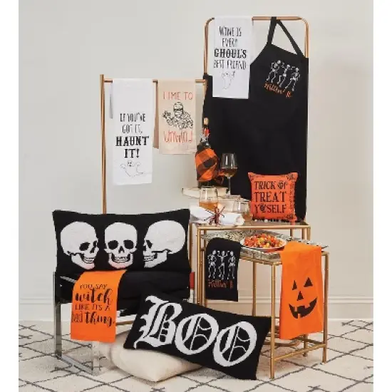 C&F Home If You've Got It, Haunt It Halloween Flour Sack Cotton Kitchen Towel image {3}