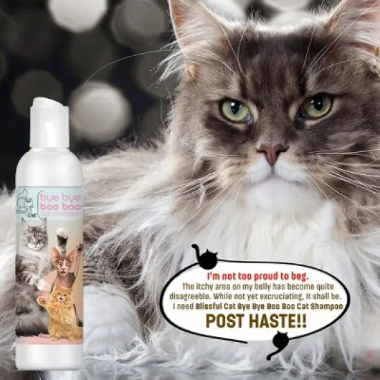The Blissful Cat Bye Bye Boo Boo Cat Shampoo image {4}