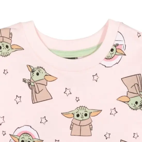 Star Wars The Mandalorian Baby Yoda Sweatshirt Pink  image {1}