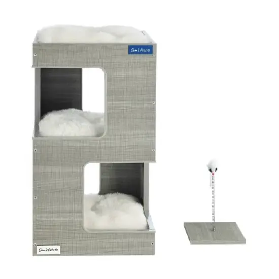 Escher Cat Tree 23.5'' in Grey image {1}