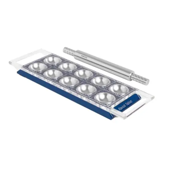 Marcato Atlas Tablet Pasta Maker, Made in Italy, Makes 10 Raviolis image {2}