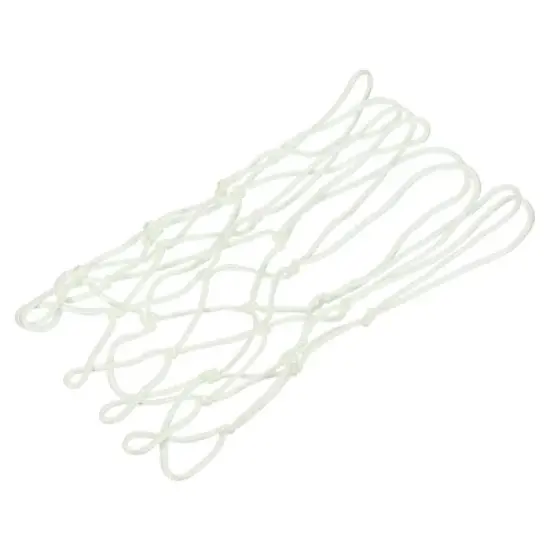 Unique Bargains Mini Tensile-Resistant Sturdy Basketball Net White 9.8" image {2}