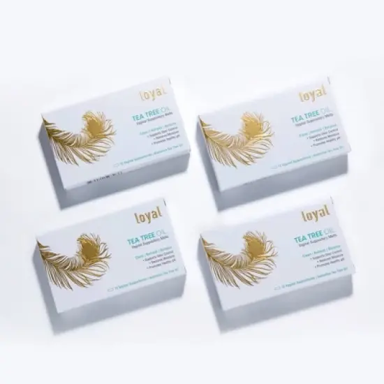 Loyal Tea Tree Oil Suppository Melts - 12ct image {4}