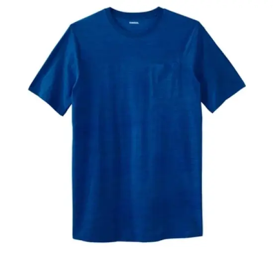 KingSize Men's Big & Tall Shrink-Less&trade; Lightweight Longer-Length Crewneck Pocket T-Shirt image {10}